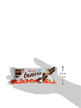 Load image into Gallery viewer, Kinder Bueno bar, Hazelnut, 1.51 Ounce ( 20 Bars - Pack of 10)