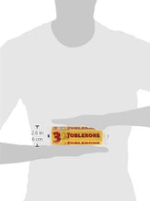 Load image into Gallery viewer, TOBLERONE SWISS MILK CHOCOLATE WITH HONEY AND ALMOND NOUGAT, 6 Count of 3.52 oz bar, 21.12 oz