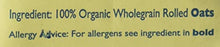 Load image into Gallery viewer, Flahavans Organic Jumbo Oats 1kg