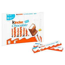 Load image into Gallery viewer, Original Kinder Chocolate Bar Snack Bars Imported From The UK England