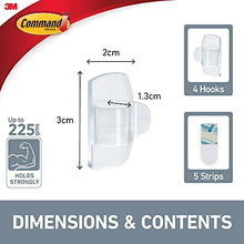 Load image into Gallery viewer, Command Round Cord Clips, Clear, 4-Clips (17017CLRES)