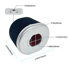 Load image into Gallery viewer, StaiBC Air Filter Fits Honda GX 340 GX 390. 17210-ZE3-505, 17210-ZE3-010, 5252697, 2893907, Stens:100-012, Oregon:30-417, Rotary:19-7712