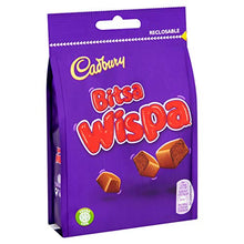 Load image into Gallery viewer, Original Cadbury Bitsa Wispa Chocolate Bag Candy Imported From The UK England The Very Best Of British Candy Delicious Mini Bites Of Wispa Perfect For Sharing & Nibbling