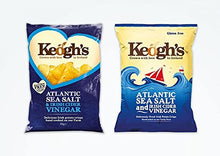 Load image into Gallery viewer, Keogh's Atlantic Sea Salt and Irish Cider Vinegar Crisps 50g x 3