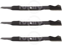 Load image into Gallery viewer, Rotary 3 Pack Lawn Mower Blades Fits Cub Cadet 742-04100 742-0741 742-0741A 942-0741A