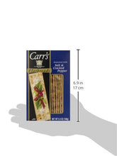 Load image into Gallery viewer, Carr's Salt and Pepper Crackers, 5.3 Ounce
