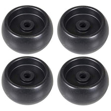 Load image into Gallery viewer, 2 Sets of 2 Plastic Lawnmower Deck Wheels for Snapper, Simplicity, Snapper Pro, & Ferris 1500 Series 1714760