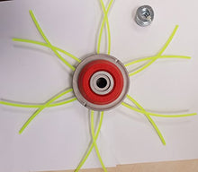 Load image into Gallery viewer, Tecomec Whips 6 Commercial grade grass trimmer head from ISE