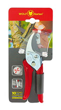 Load image into Gallery viewer, Wolf-Garten RREN Bypass Secateurs, Red, 39.5x7.84x3 cm