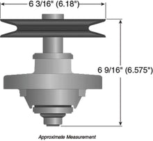 Load image into Gallery viewer, Stens New Spindle Assembly 285-846 Compatible with/Replacement for: MTD 918-04124A, Black