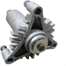 Load image into Gallery viewer, New Replacement for 130794 Spindle, or Mandrel, Craftsman, Poulan, Husqvarn, More.... with pre-tapped mounting holes and 3 mounting bolts