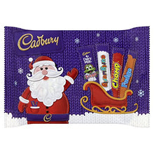 Load image into Gallery viewer, Cadbury Chocolate Assorted Santas (81-Gram Bag, Pack Of 12)
