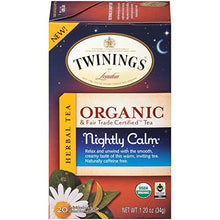 Load image into Gallery viewer, Twinings of London Lemon & Ginger Herbal Tea Bags, 20 Count (Pack of 6)