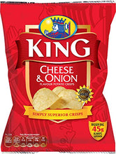 Load image into Gallery viewer, King Cheese & Onion 45g (1.6oz) 5 Pack