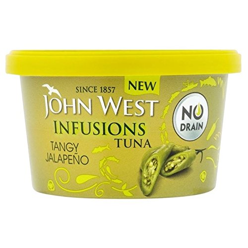 John West Tuna Infusions Jalapeno 80g Pack of 6 ISE Forest and Garden