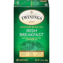 Load image into Gallery viewer, Twinings of London Lemon & Ginger Herbal Tea Bags, 20 Count (Pack of 6)