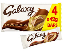 Load image into Gallery viewer, Galaxy Smooth Milk Bars Original Galaxy Chocolate Bar Pack Imported From The UK England The Very Best Of British Galaxy Chocolate Bars