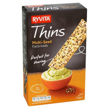 Load image into Gallery viewer, Ryvita Multi-Seed Thins, 125 g