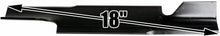Load image into Gallery viewer, USA Mower Blades U11185BP (3) Extra High-Lift for Simplicity 5021227ASM Scag 482878 A48108 Length 18 in. Width 3 in. Thickness .203 in. Center Hole 5/8 in. 36in. 52 in. 54 in. Deck