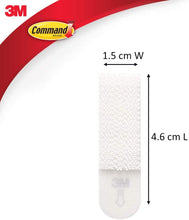 Load image into Gallery viewer, Command Small Picture Hanging Strips, White, 4-Pairs (17202-ES)