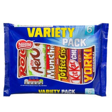 Load image into Gallery viewer, British Chocolate Variety Mix. Rolos, Aero, Munchies, Toffee Crisp, Kit Kat, Yorkie (2 Pack)