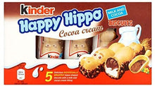 Load image into Gallery viewer, Kinder"Happy Hippo" Cocoa Cream Biscuits : Pack of 5 Biscuits (Limited Edition)