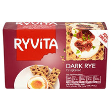Load image into Gallery viewer, Ryvita Dark Rye Crispbread, 250 g