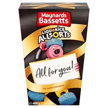 Load image into Gallery viewer, Maynards Bassetts Liquorice Allsorts Carton 400g