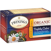Load image into Gallery viewer, Twinings of London Lemon & Ginger Herbal Tea Bags, 20 Count (Pack of 6)