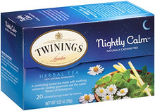 Load image into Gallery viewer, Twinings of London Lemon & Ginger Herbal Tea Bags, 20 Count (Pack of 6)