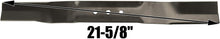 Load image into Gallery viewer, USA Mower Blades (3 TB22BP Medium Lift for Toro 104869703 108976402P Length 21-11/16 in. Width 2-1/4 in. Thickness .150 in. Center Hole 7/16 in. 22 in. Deck