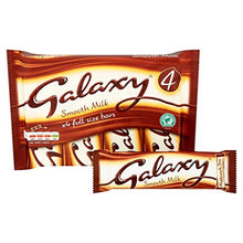 Load image into Gallery viewer, Galaxy Smooth Milk Bars Original Galaxy Chocolate Bar Pack Imported From The UK England The Very Best Of British Galaxy Chocolate Bars