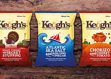 Load image into Gallery viewer, Keogh's Atlantic Sea Salt and Irish Cider Vinegar Crisps 50g x 3
