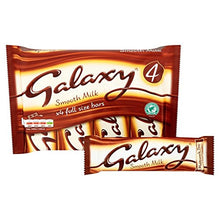 Load image into Gallery viewer, Galaxy Smooth Milk Bars Original Galaxy Chocolate Bar Pack Imported From The UK England The Very Best Of British Galaxy Chocolate Bars