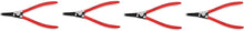 Load image into Gallery viewer, KNIPEX Tools - Circlip Pliers, External, Straight, 1 37/64"-3 15/16" Shaft Dia. (4611A3)