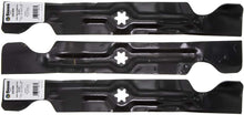 Load image into Gallery viewer, Lawn Mower Blade Set of 3 for 50" Cut Blades for Cub Cadet 742-04053, 742-04053a, 942-04053, 942-04053a.