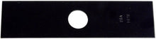 Load image into Gallery viewer, USA Mower Blades Edger Blade Heat Treated and Painted 8" x 2" x 1" Center Hole for Craftsman Echo Husqvarna Stihl RYOBI Red Max Green Machine