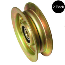 Load image into Gallery viewer, Flat Idler Pulley fits AYP fits Sears fits Roper fits Poulan 104360X 131494 173438 532173438 532131494 532173438 AM103480 AM37321