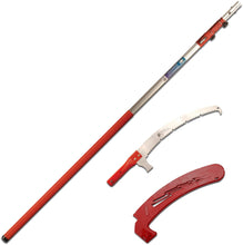 Load image into Gallery viewer, Barnel USA 6-15' Telescoping Pole Saw with 17" Curved Serrated Blade