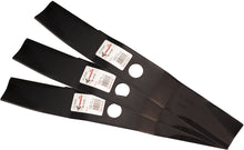 Load image into Gallery viewer, Rotary 3 6265 Mower Blades Kubota 70000-00605 70000-25004 76529-34330, 54" Deck