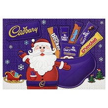 Load image into Gallery viewer, Cadbury Chocolate Assorted Santas (180-Gram Bag, Pack Of 8)
