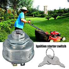 Load image into Gallery viewer, Allgreen Ignition Switch Ignition Lock Start Switch with 2 Keys 5 Pin for Motor Tractor Lawn Mower, for Husqvarna 725-0267 725-0267A 925-0267 925-0267A