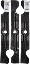 Load image into Gallery viewer, Lawn Mower Blade Set of 3 for 50" Cut Blades for Cub Cadet 742-04053, 742-04053a, 942-04053, 942-04053a.