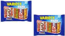 Load image into Gallery viewer, British Chocolate Variety Mix. Rolos, Aero, Munchies, Toffee Crisp, Kit Kat, Yorkie (2 Pack)