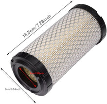 Load image into Gallery viewer, Air Filter Replaces for NAPA 6449 / Baldwin RS3715 / Fleetguard AF25550 / WIX 46449 compatible with John Deere M113621 Kawasaki 11013-1290 11013-7029