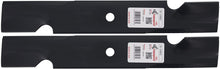 Load image into Gallery viewer, Rotary 3403 2 Mower Blades for Lesco Scag Snapper Toro Windsor 18 Length 2-1/2 Width .2040 Thickness 5/8 Center Hole Fits 36" Deck