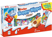 Load image into Gallery viewer, Kinder"Happy Hippo" Cocoa Cream Biscuits : Pack of 5 Biscuits (Limited Edition)