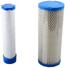 Load image into Gallery viewer, Raisman Pack of 2 Air Filters & 2 Pre Filters Compatible with Kohler 25 083 01-S 25 083 04-S Kawasaki 11013-7020 11013-7019 Fits Some Hustler Exmark Scag