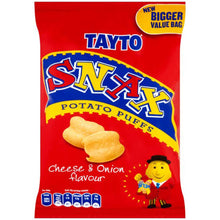 Load image into Gallery viewer, Tayto Snax (Cheese and Onion Flavour)