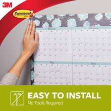 Load image into Gallery viewer, Command Poster Hanging Strips, 12 Strips, White, 17024